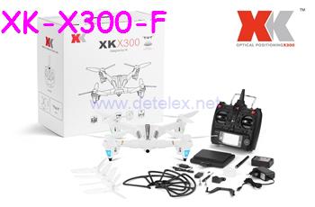 XK-X300-F 8CH 6-axis RC Quadcopter with 5.8G FPV + 140-degree Camera set - Click Image to Close